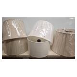 Fabric Lampshades in Neutral Tones
