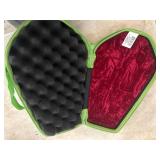 Zombie-Branded Green Foam Padded Case