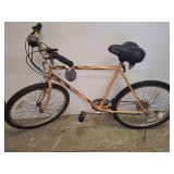 18-Speed Mountain Bike with Custom Frame Design