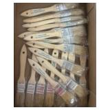 Wood-Handled Paint Brushes