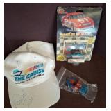 NASCAR Hat And Model Cars With Packaging