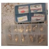 Fishing Lures in Storage Cases