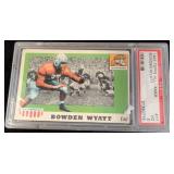 1955 Topps All-American Bowden Wyatt #77 Card
