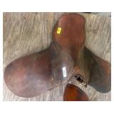 Leather Horse Riding Saddle