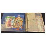 Binder of Assorted Baseball Trading Cards