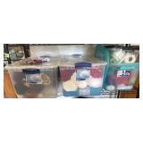 Yarn in Storage Totes