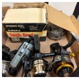 Fishing Reels and South Bend Box