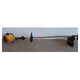 Gas-Powered String Trimmer With Yellow Engine