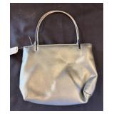Silver Tote Bag by Arden B.
