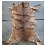 Tanned Animal Hide With Natural Fur