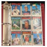Binder of Various Baseball Trading Cards