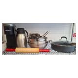Kitchenware and Keurig Coffee Maker