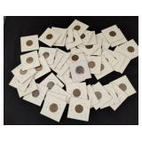 Coins in Cardboard Holders