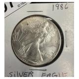 1986 American Silver Eagle Coin
