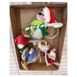 Felt Christmas Mice Decorations