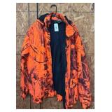 Remington Orange Camouflage Hooded Jacket