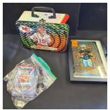 Football Cards, Mahomes Tin, and Raider Display