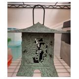 Cast Iron Partylite Candle Lantern