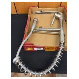 Stainless Steel Faucet with Spring Spout