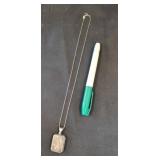 Sterling Silver Locket Necklace with Chain