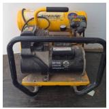 Yellow Twin Tank Air Compressor by Extreme
