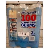 Lysol Disinfectant Spray 3-Pack