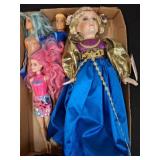Dolls Including Porcelain and Plastic Toys