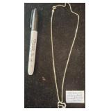 Sterling Silver Heart Pendant Necklace
