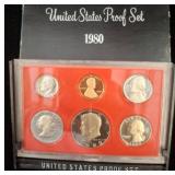 1980 United States Proof Coin Set