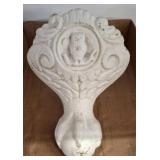 Decorative White Cast Iron Clawfoot Leg