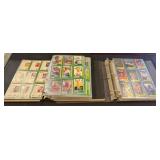 Binders of Assorted Trading Cards