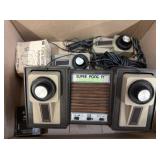 Super Pong IV Tele-Games Console with Extras