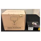Digital Microscope and Samsung Sprint Cellphone