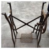 Cast Iron Treadle Sewing Machine Base