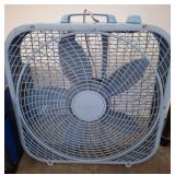 Lasko Blue Box Fan With Control Dial