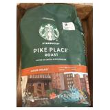 Starbucks Pike Place Medium Roast Whole Bean Coffe