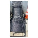 Folding Metal Frame Recliner Chair