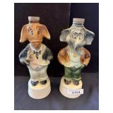 Regal China Animal Character Decanters
