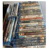 Blu-ray Discs with Assorted Titles