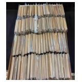 Baseball Trading Cards in Sleeves