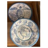 Ocean-Themed Plates
