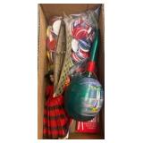 Box With Poker Chips, Cards, and Miscellaneous Ite