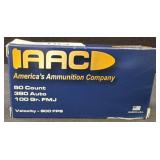 IAAC .380 Auto 100 Gr. FMJ Ammunition Box