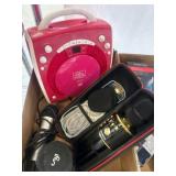 Karaoke Machine and Assorted Microphones