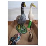 Duck and Goose Figurines
