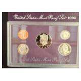 1993 United States Mint Proof Coin Set