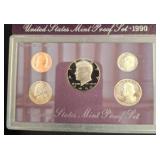 1990 United States Mint Proof Coin Set