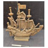 Cast Iron Mayflower Ship Doorstop