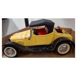 Nylint Toys Yellow Metal Model Car
