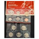 2005 U.S. Mint Denver Uncirculated Coin Set